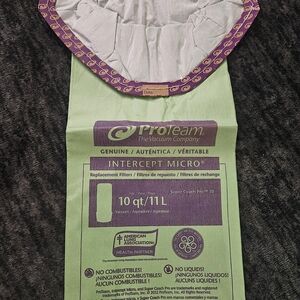 8 Pck Replacement Bags for ProTeam® Backpack Vacuum - 6 Quart